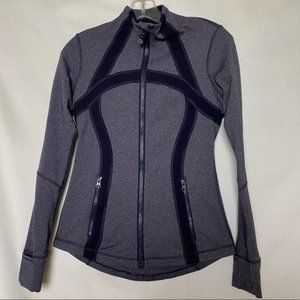 LULULEMON 6 Define Jacket Heathered Dark Purple